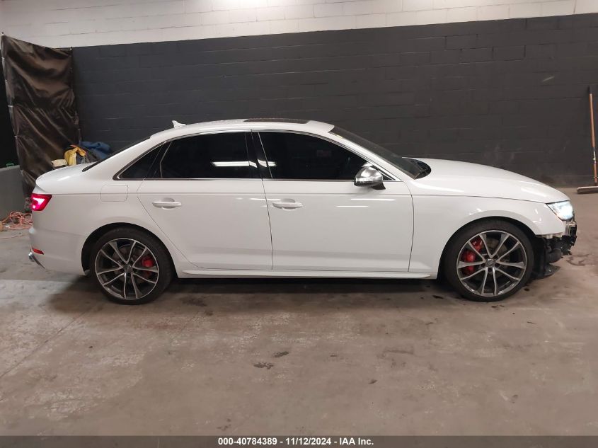 2018 Audi S4 3.0T Premium Plus VIN: WAUB4AF42JA003052 Lot: 40784389