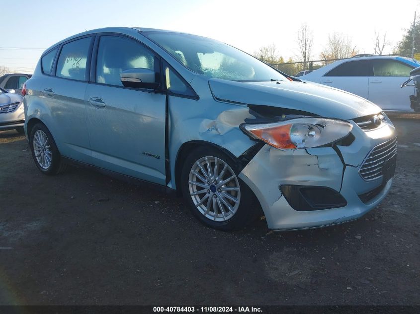 2013 Ford C-Max Hybrid Se VIN: 1FADP5AU7DL542752 Lot: 40784403