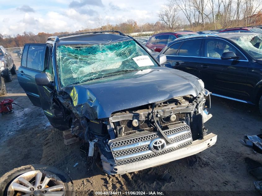 2006 Toyota Highlander Hybrid V6 VIN: JTEEW21A360022571 Lot: 40784411