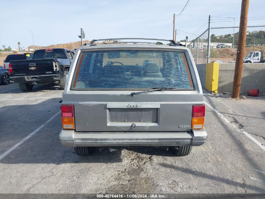 1992 Jeep Cherokee Laredo VIN: 1J4FJ58SXNL196202 Lot: 40784416