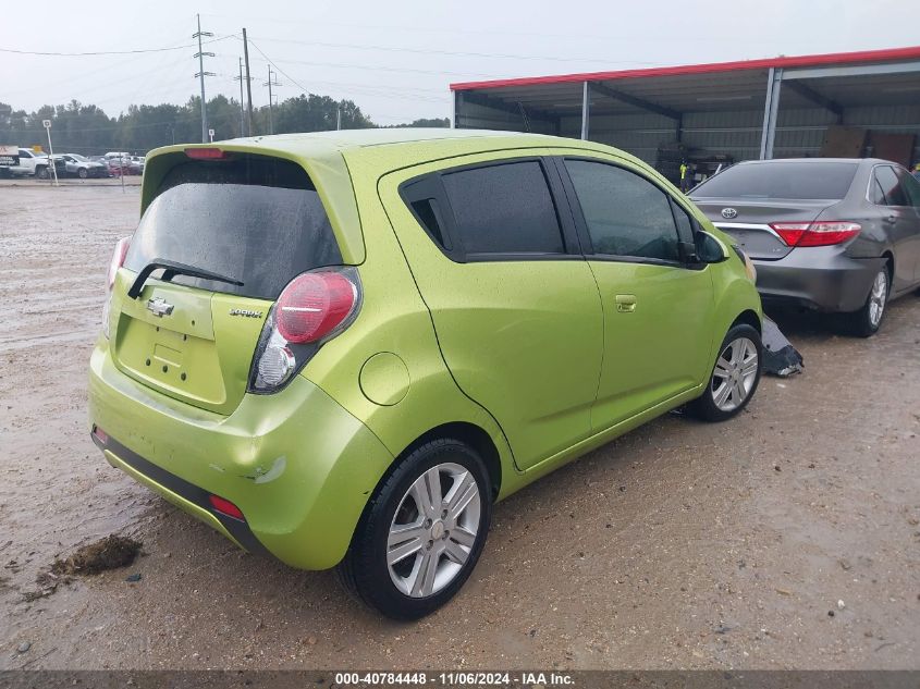 2013 Chevrolet Spark Ls Auto VIN: KL8CB6S97DC502491 Lot: 40784448