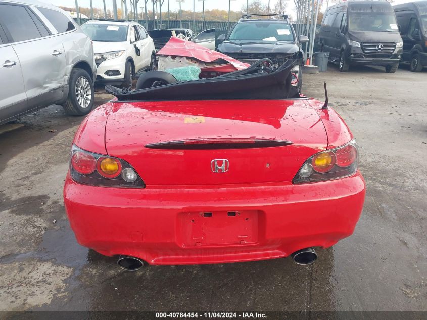 2005 Honda S2000 VIN: JHMAP21415S003013 Lot: 40784454