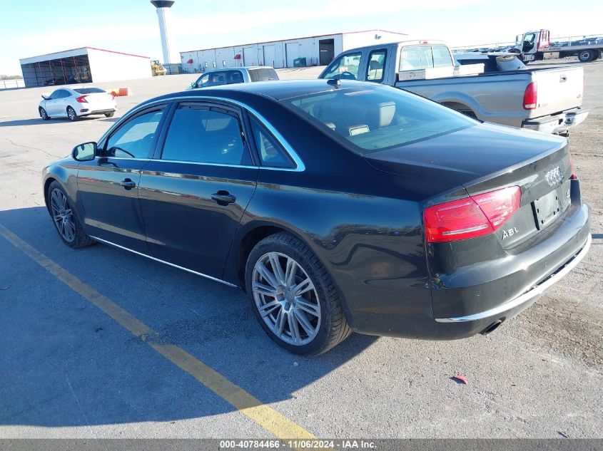 2012 Audi A8 L 4.2 VIN: WAURVAFD9CN033916 Lot: 40784466