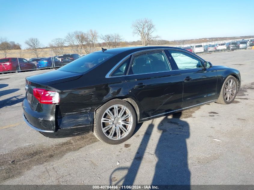 2012 Audi A8 L 4.2 VIN: WAURVAFD9CN033916 Lot: 40784466