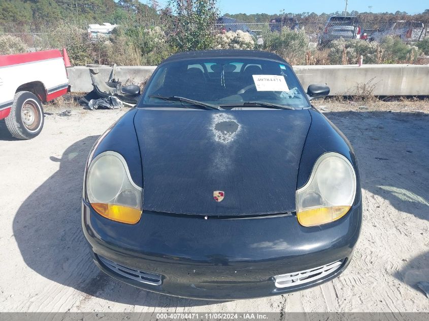 1999 Porsche Boxster VIN: WP0CA2985XU624815 Lot: 40784471