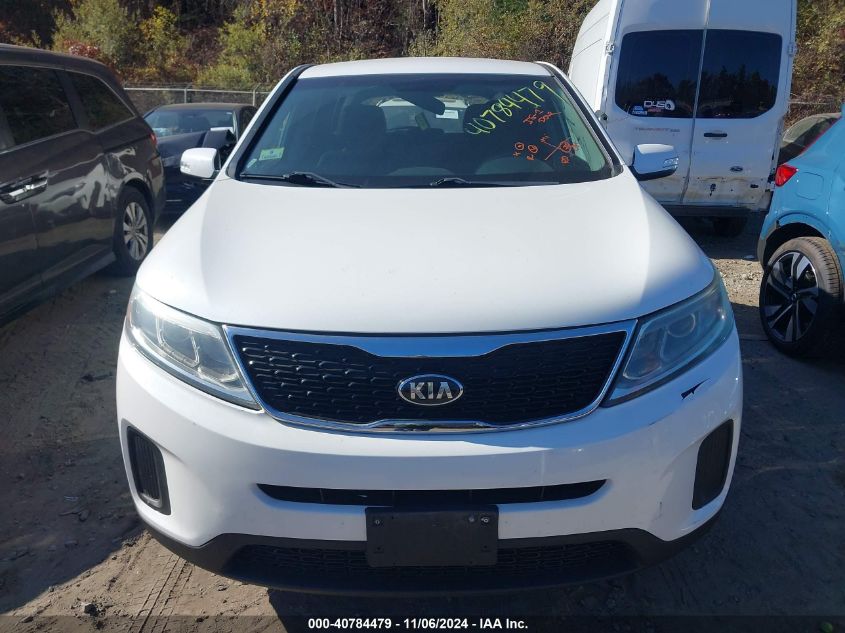 2015 Kia Sorento Lx VIN: 5XYKT3A61FG645389 Lot: 40784479