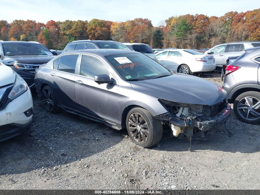 VIN 1HGCR2F77EA023491 2014 Honda Accord, EX no.1