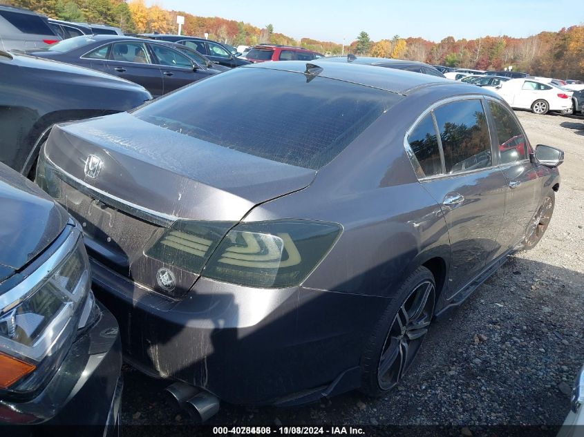 VIN 1HGCR2F77EA023491 2014 Honda Accord, EX no.4