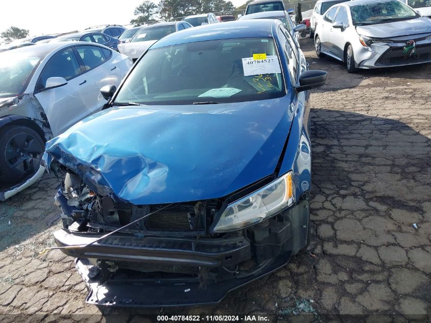 2015 VOLKSWAGEN JETTA 2.0L S - 3VW2K7AJ4FM263615
