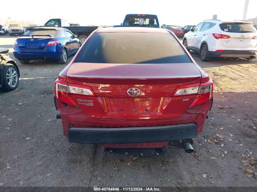 2014 Toyota Camry Se VIN: 4T1BF1FK7EU802210 Lot: 40784546