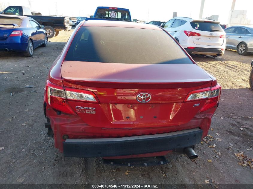 2014 Toyota Camry Se VIN: 4T1BF1FK7EU802210 Lot: 40784546