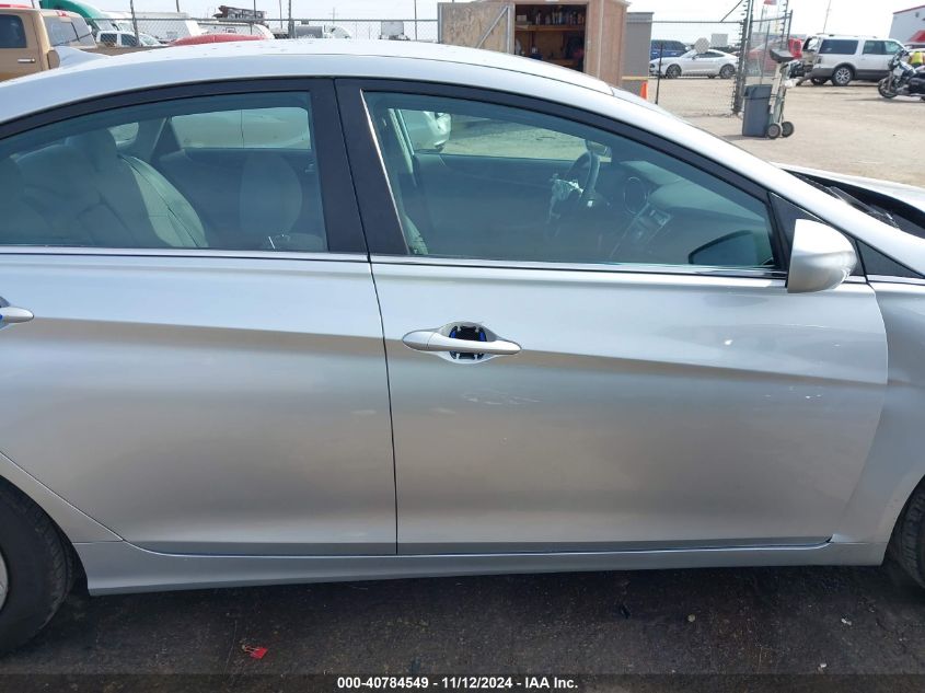 2012 Hyundai Sonata Gls VIN: 5NTEB4AC2CH401943 Lot: 40784549