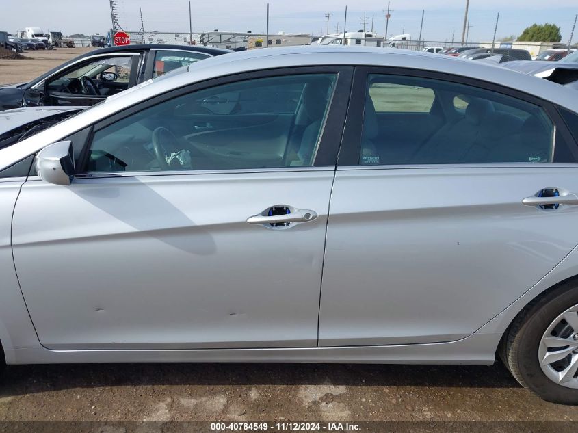 2012 Hyundai Sonata Gls VIN: 5NTEB4AC2CH401943 Lot: 40784549