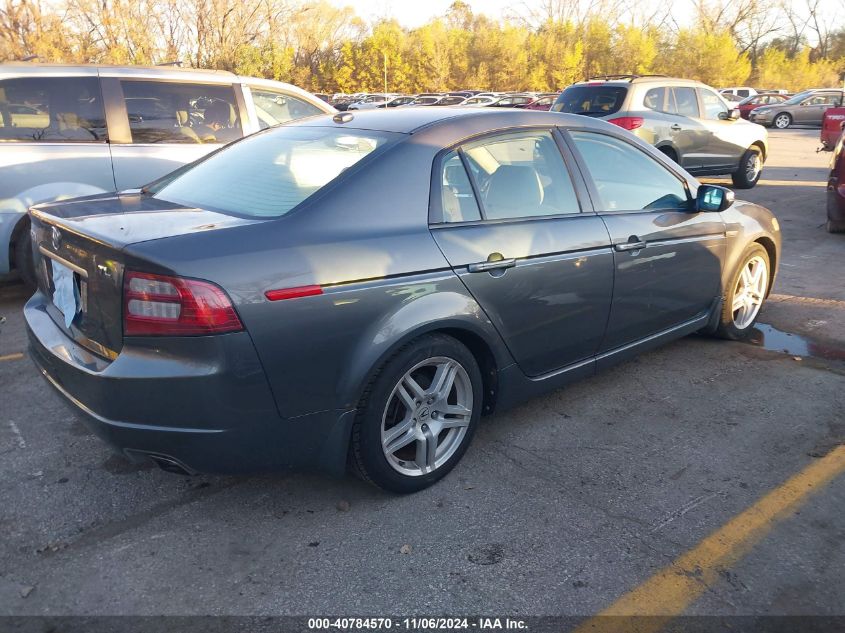 2008 Acura Tl 3.2 VIN: 19UUA66228A033311 Lot: 40784570