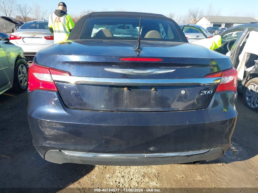 2012 Chrysler 200 Touring VIN: 1C3BCBEB9CN124270 Lot: 40784571