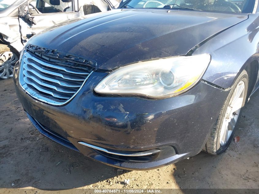 2012 Chrysler 200 Touring VIN: 1C3BCBEB9CN124270 Lot: 40784571