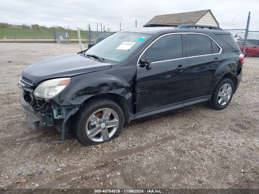 2016 Chevrolet Equinox Lt VIN: 2GNALCEK6G6146273 Lot: 40784576