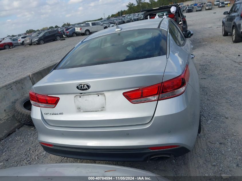 2016 Kia Optima Lx VIN: 5XXGT4L37GG116081 Lot: 40784594