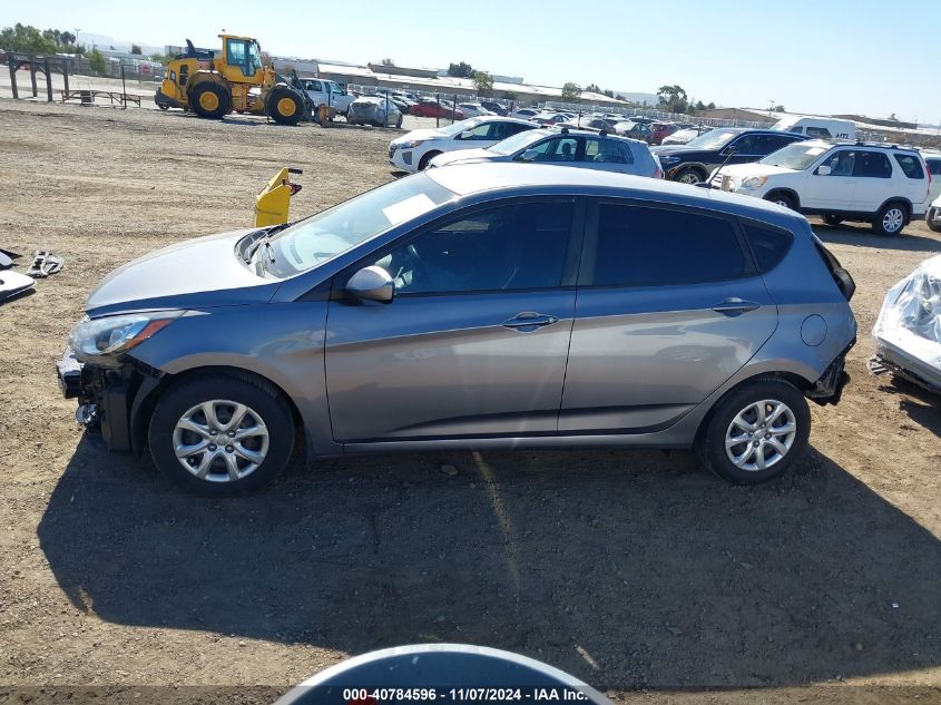 2014 Hyundai Accent Gs VIN: KMHCT5AE7EU180861 Lot: 40784596