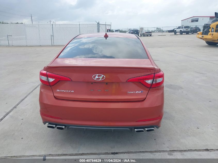 2015 Hyundai Sonata Sport 2.0T VIN: 5NPE34AB1FH190486 Lot: 40784629