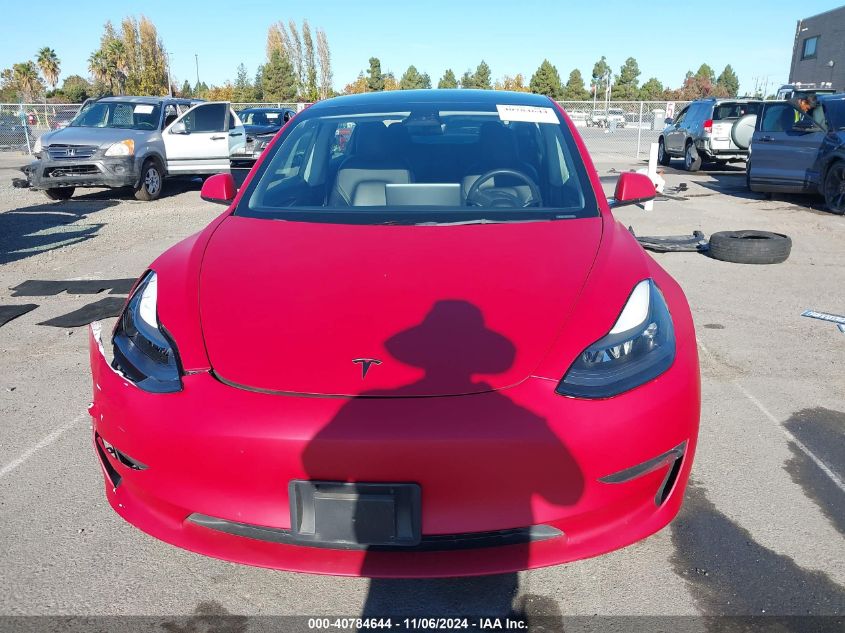 2022 Tesla Model 3 Long Range Dual Motor All-Wheel Drive VIN: 5YJ3E1EBXNF190963 Lot: 40784644