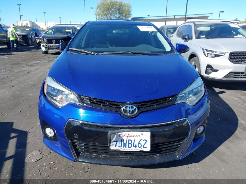 2015 TOYOTA COROLLA L/LE/LE PLS/PRM/S/S PLS - 5YFBURHE0FP259927