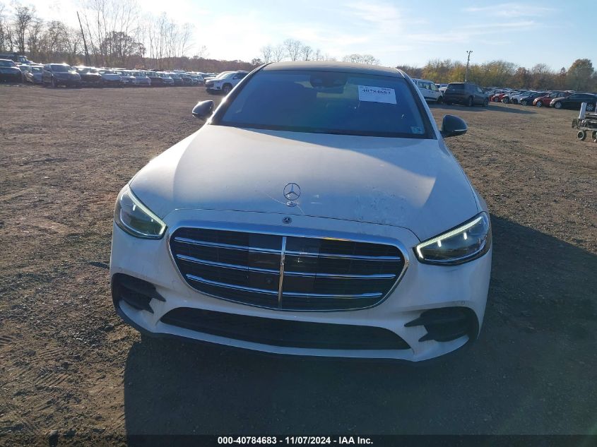 2021 Mercedes-Benz S 580 4Matic VIN: W1K6G7GB8MA040810 Lot: 40784683