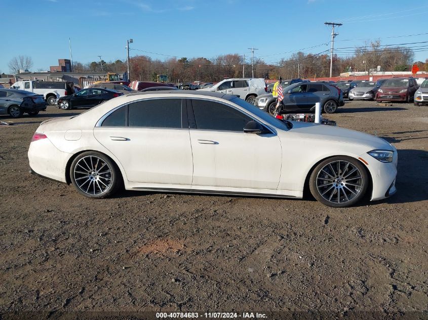 2021 Mercedes-Benz S 580 4Matic VIN: W1K6G7GB8MA040810 Lot: 40784683