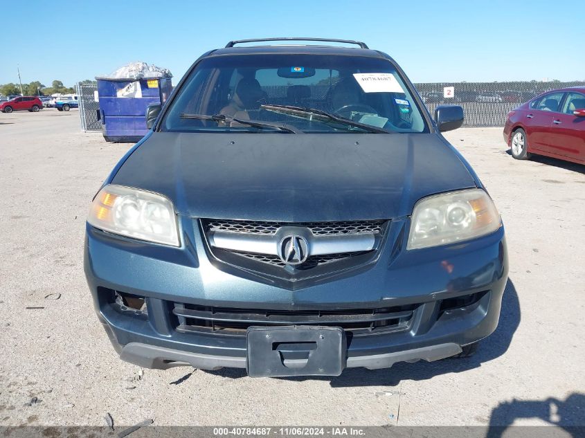 2005 Acura Mdx VIN: 2HNYD18645H517076 Lot: 40784687