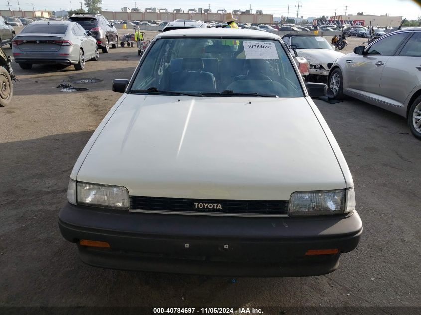 1987 Toyota Corolla Fx VIN: 1NXAE82G6HZ433059 Lot: 40784697