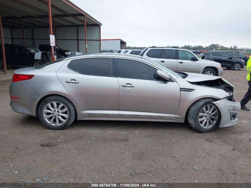 2014 Kia Optima Ex VIN: 5XXGN4A74EG341944 Lot: 40784706