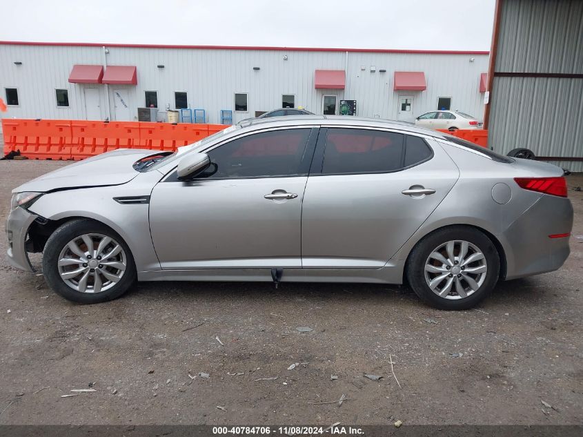 2014 Kia Optima Ex VIN: 5XXGN4A74EG341944 Lot: 40784706