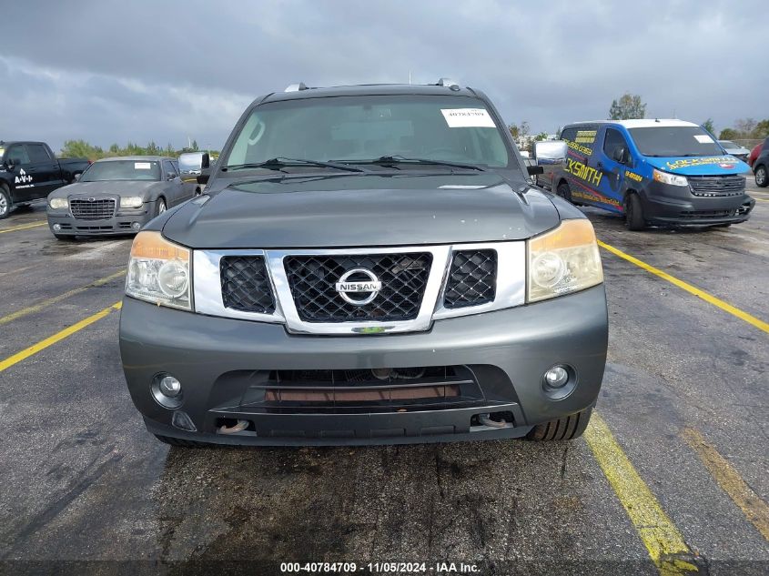 2012 Nissan Armada Sl VIN: 5N1AA0NC8CN606685 Lot: 40784709