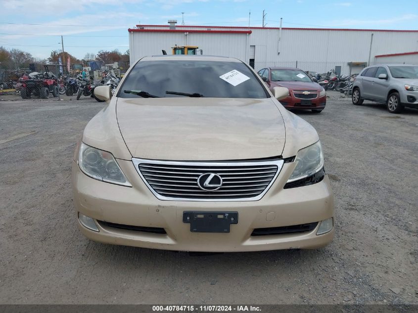 2007 Lexus Ls 460 VIN: JTHBL46F875031852 Lot: 40784715