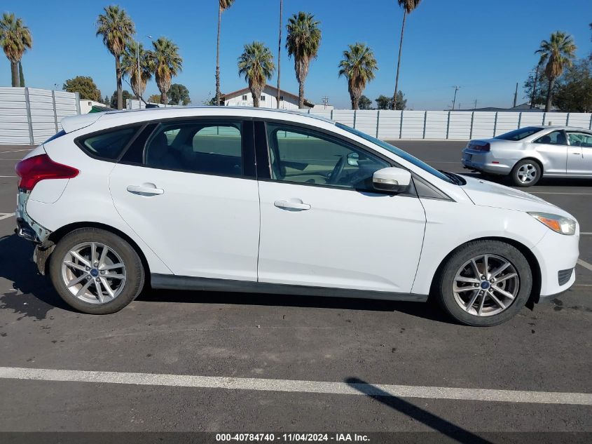 2015 Ford Focus Se VIN: 1FADP3K2XFL262005 Lot: 40784740