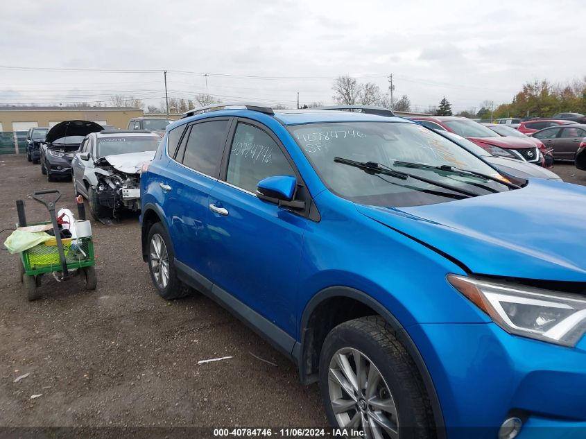 2017 Toyota Rav4 Limited VIN: 2T3DFREV0HW572637 Lot: 40784746