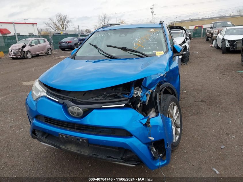 2017 Toyota Rav4 Limited VIN: 2T3DFREV0HW572637 Lot: 40784746