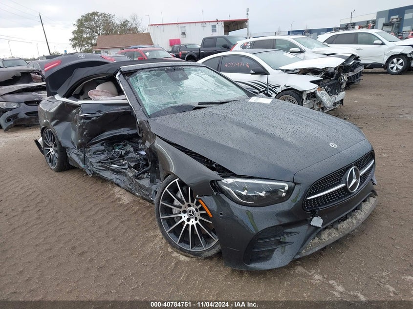 2023 Mercedes-Benz E 450 black cabrio gasoline W1K1K5JB8PF187822 photo #1