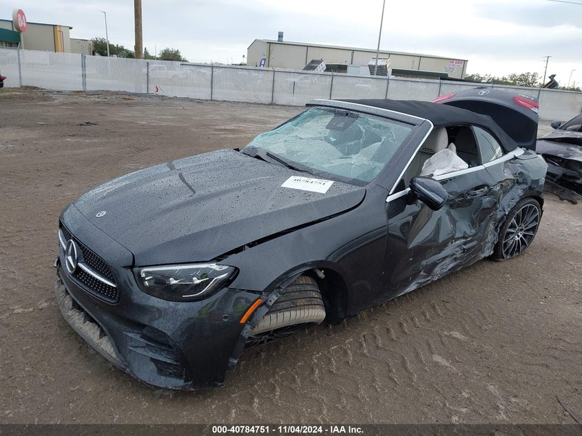 2023 Mercedes-Benz E 450 black cabrio gasoline W1K1K5JB8PF187822 photo #3