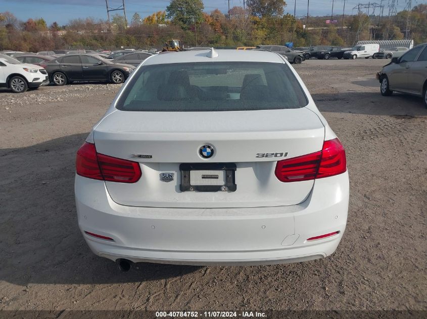 2016 BMW 320I xDrive VIN: WBA8E5G57GNU21534 Lot: 40784752