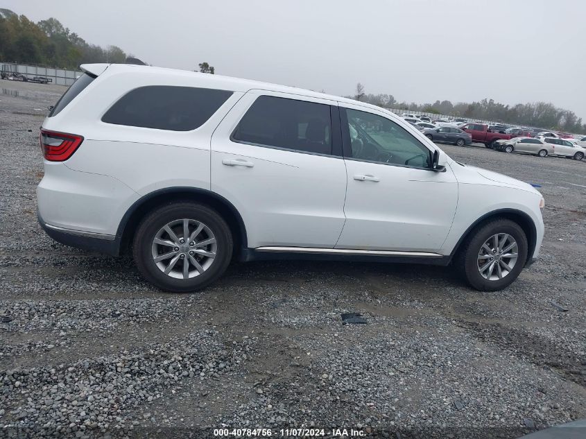 2018 Dodge Durango Sxt Rwd VIN: 1C4RDHAGXJC434304 Lot: 40784756