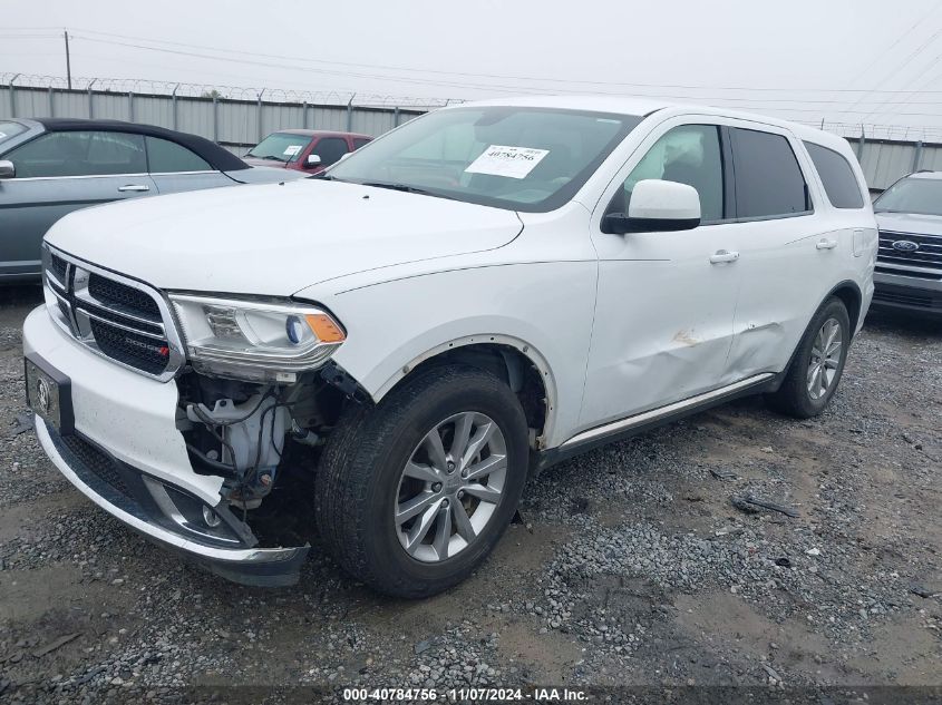 2018 Dodge Durango Sxt Rwd VIN: 1C4RDHAGXJC434304 Lot: 40784756