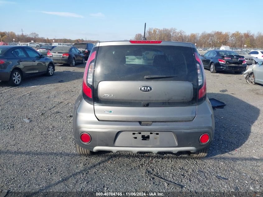 2019 Kia Soul + VIN: KNDJP3A55K7628707 Lot: 40784765