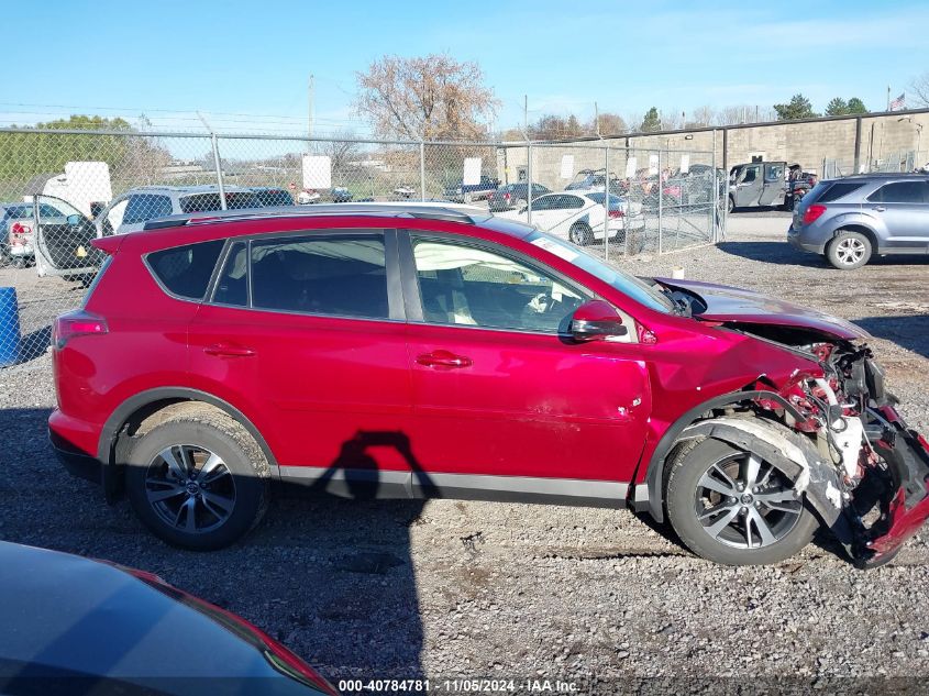 2018 Toyota Rav4 Adventure/Xle VIN: JTMRFREV1JD255457 Lot: 40784781