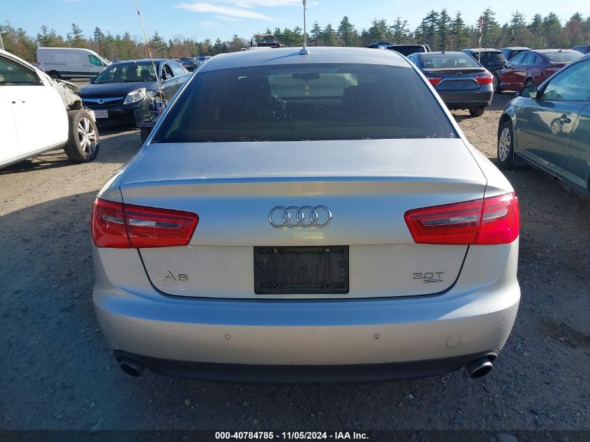 2012 Audi A6 3.0 Premium VIN: WAUGGAFC0CN037734 Lot: 40784785