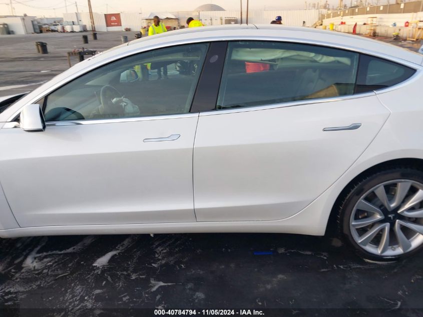 2019 Tesla Model 3 Long Range/Mid Range/Standard Range/Standard Range Plus VIN: 5YJ3E1EA5KF402591 Lot: 40784794