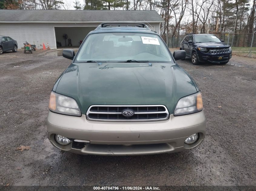 2000 Subaru Outback VIN: 4S3BH6657Y7647120 Lot: 40784796