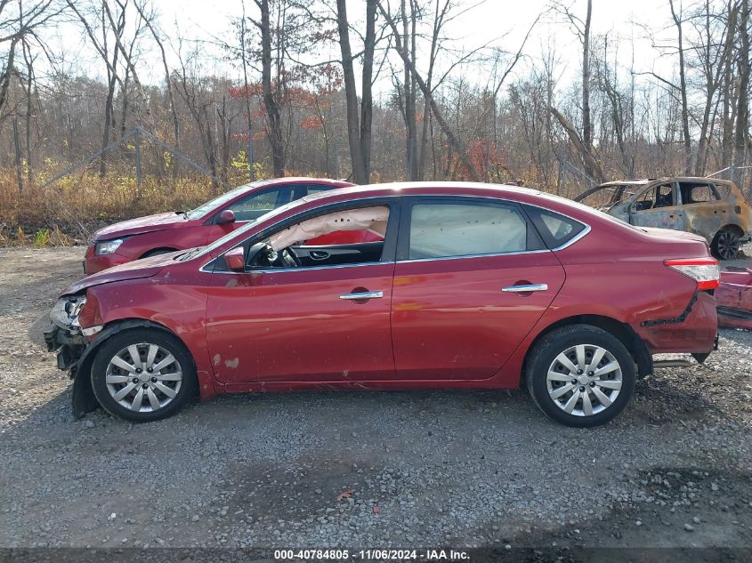 2015 Nissan Sentra Sv VIN: 3N1AB7AP3FY304993 Lot: 40784805