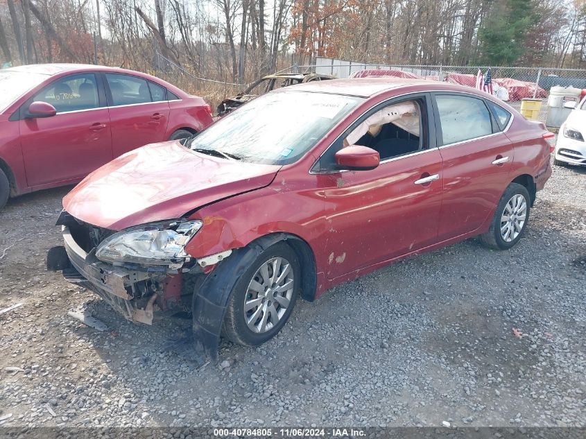 2015 Nissan Sentra Sv VIN: 3N1AB7AP3FY304993 Lot: 40784805