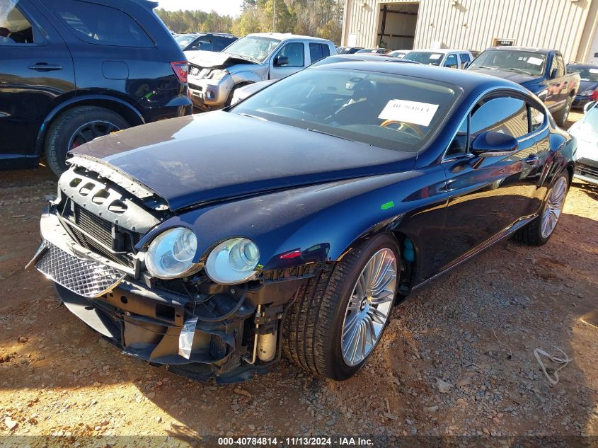 2008 Bentley Continental Gt Speed VIN: SCBCP73W28C056486 Lot: 40784814